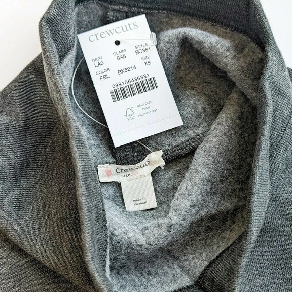 Crewcuts Funnelneck Sweatshirt XS - Picture 4 of 6